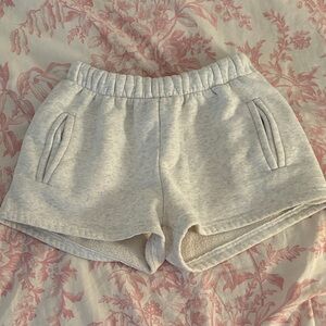 Women's Gray Casual Shorts